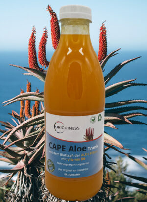 Cap Aloe Blattsaft mit Prebiotika und Glucosamin und Kurkuma 1000ml