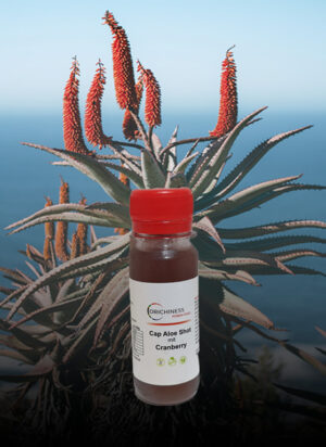 Orichiness Shot Aloe Ferox mit Cranberry