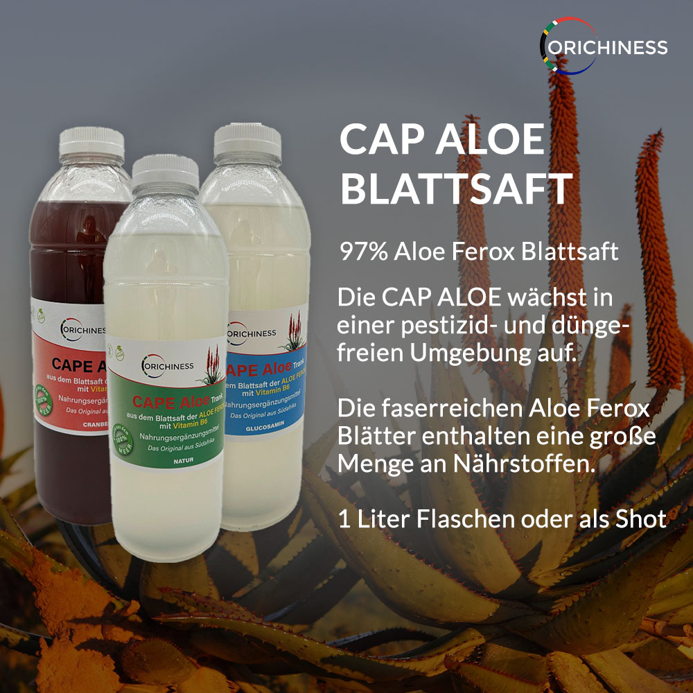 Orichiness - CAP ALOE Blattsaft