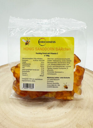 ORICHINESS HONIG SANDDORN - BÄRchen 100g Beutel